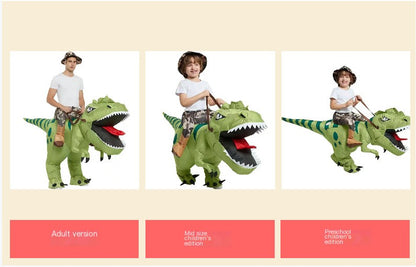 Kids Inflatable T-Rex Costume fun ride toy for kids