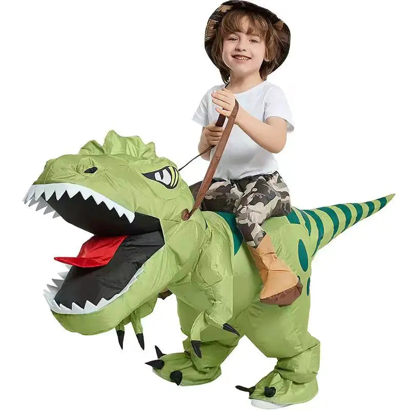 Kids Inflatable T-Rex Costume fun ride toy for kids